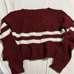 Cropped sweater